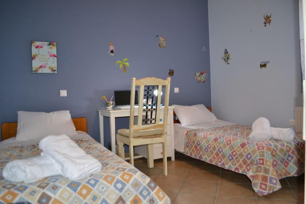 Willa Blue House Koronos Zewnętrze zdjęcie